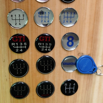 Naljepnica za glavu mjenjača s valovitim uzorkom, za 5. i 6. brzinu, Iveco R24 ručni mjenjač