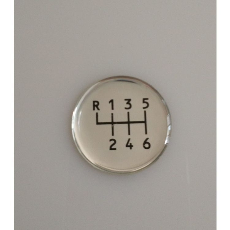 Naljepnica za glavu mjenjača s valovitim uzorkom, za 5. i 6. brzinu, Iveco R24 ručni mjenjač