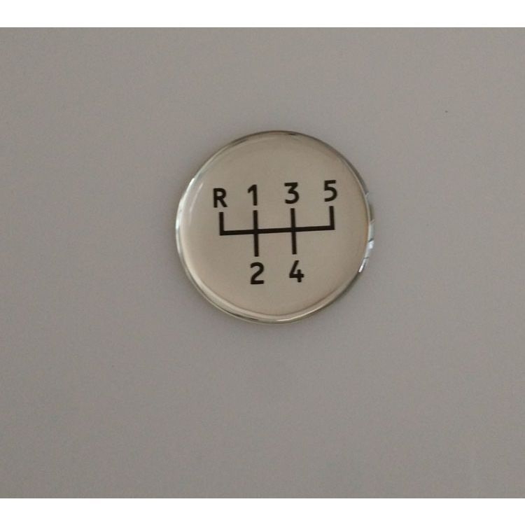 Naljepnica za glavu mjenjača s valovitim uzorkom, za 5. i 6. brzinu, Iveco R24 ručni mjenjač