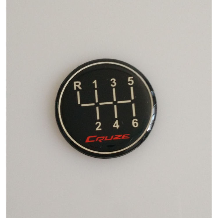 Naljepnica za glavu mjenjača s valovitim uzorkom, za 5. i 6. brzinu, Iveco R24 ručni mjenjač