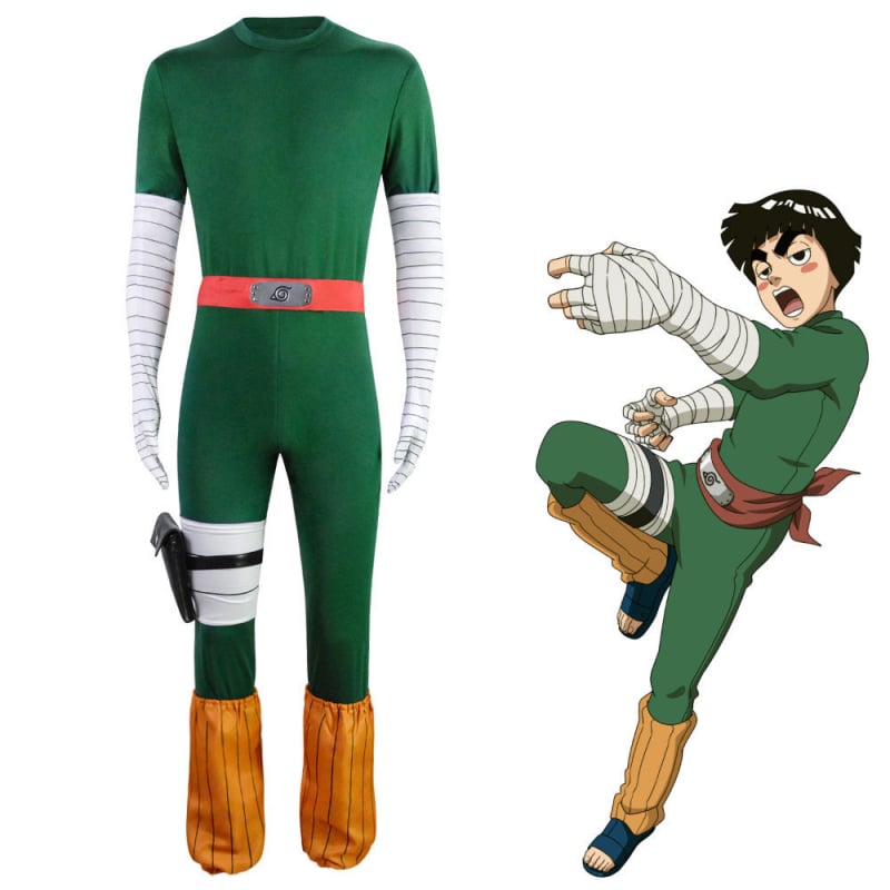 Cosplay kombinezon – Ninja Lee Rock, unisex za anime igre uloge, jesen 2025, poliester s 70–80% regeneriranog celuloznog vlakna