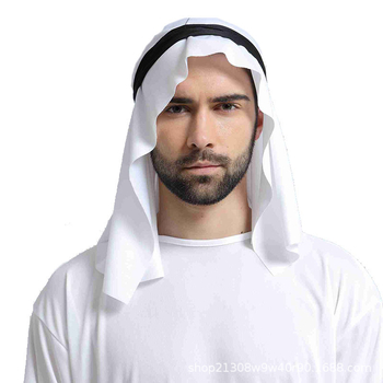 Unisex kostim za Noć vještica – Dubai cosplay, arapski šeik princ, maske, poliester
