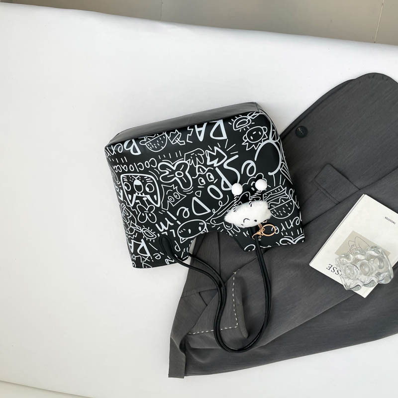 Tote torba s urbanim jednostavnim stilom, PU materijal, vodoravni kvadratni oblik, zatvarač, podstava od poliestera