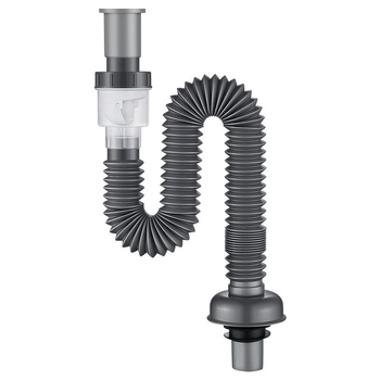 Plastični pop-up odvod za umivaonik, oblik S, model Glue tip tube, stil Modern simplicity