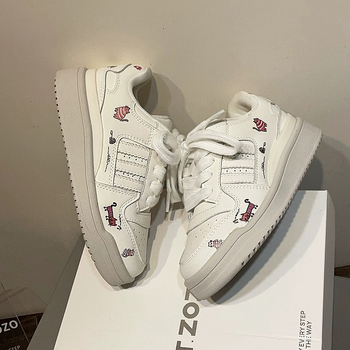 Dječje sportske tenisice za svakodnevnu upotrebu s karikaturnim uzorkom, gornji dio od mikrovlakana, gumeni potplat, unisex, prednje vezivanje