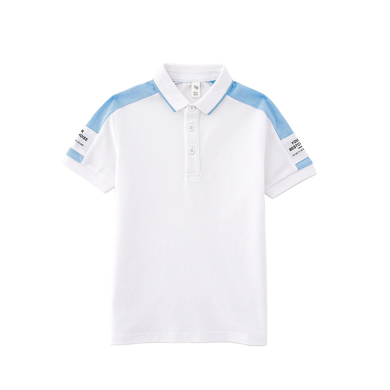 Polo majica za dječake • korejski stil, ležerno, all-match, koledžijski • pamuk >96% • Uzorak: jednobojan • Sezone: ljeto, proljeće, jesen
