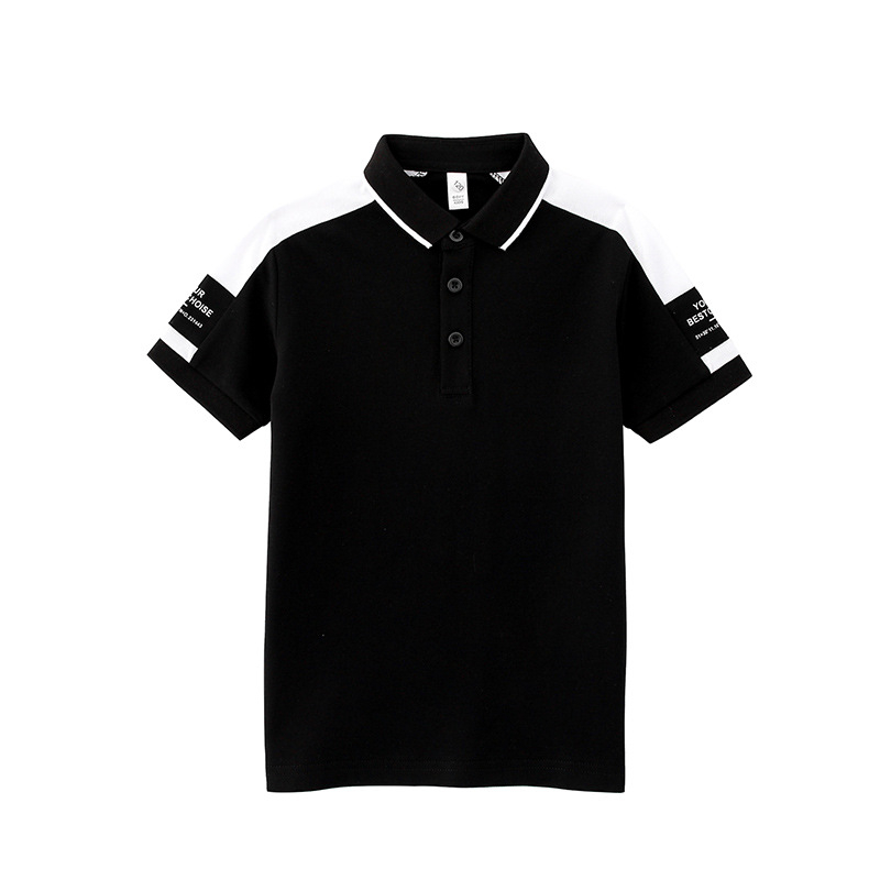 Polo majica za dječake • korejski stil, ležerno, all-match, koledžijski • pamuk >96% • Uzorak: jednobojan • Sezone: ljeto, proljeće, jesen