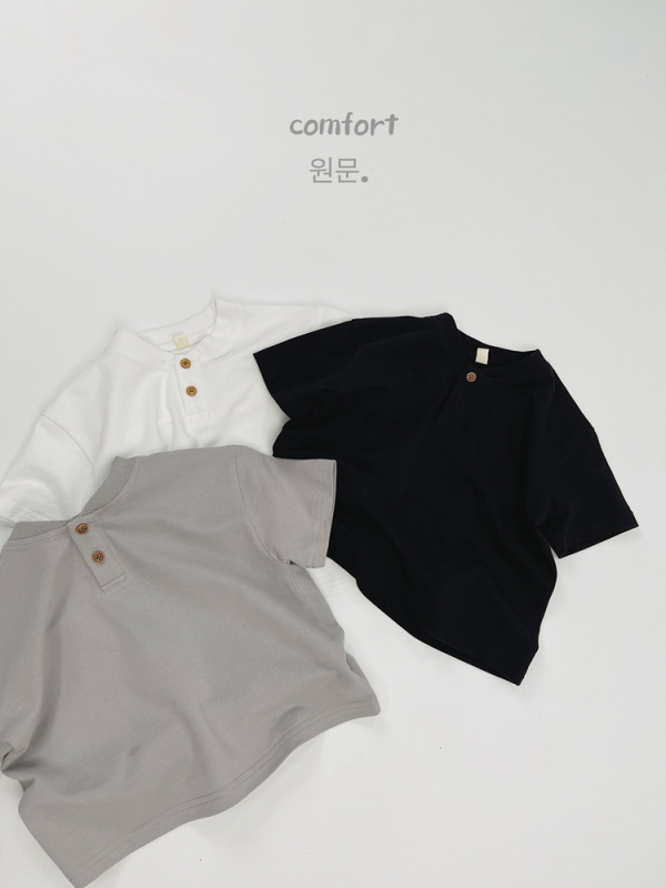 Dječja polo majica - Korejski stil, 100% pamuk, jednobojna, ljeto