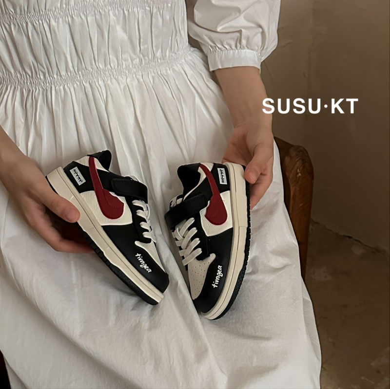 Dječje tenisice s Velcro zatvaračem, gornji dio od mikrovlaknaste kože, gumena podloga, unisex dizajn, mrežasta unutrašnjost, tekstilni ulošak
