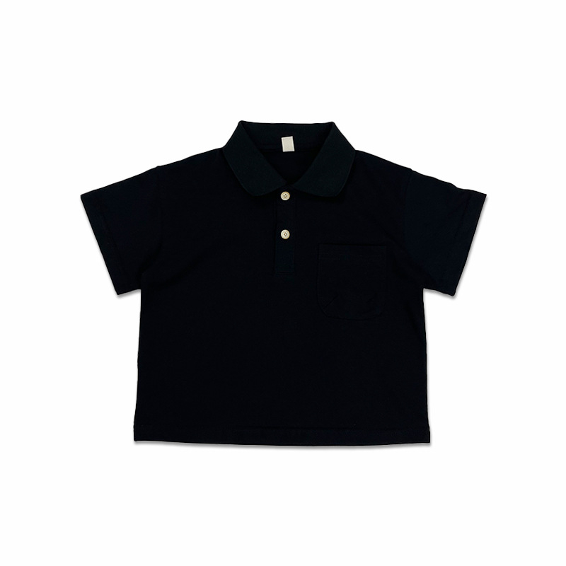 Polo majica za dječake - kratki rukavi, 100% pamuk, ovratnik s preklopom, korejski stil, ljeto, za djecu 3–8 godina