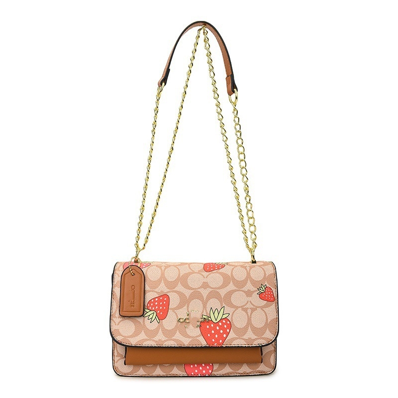 Torba s cross-border stilom, PU materijal, srcolik oblik, otvor s kapom, skriveni džep sa zatvaračem, jedna naramenica, proljeće 2025