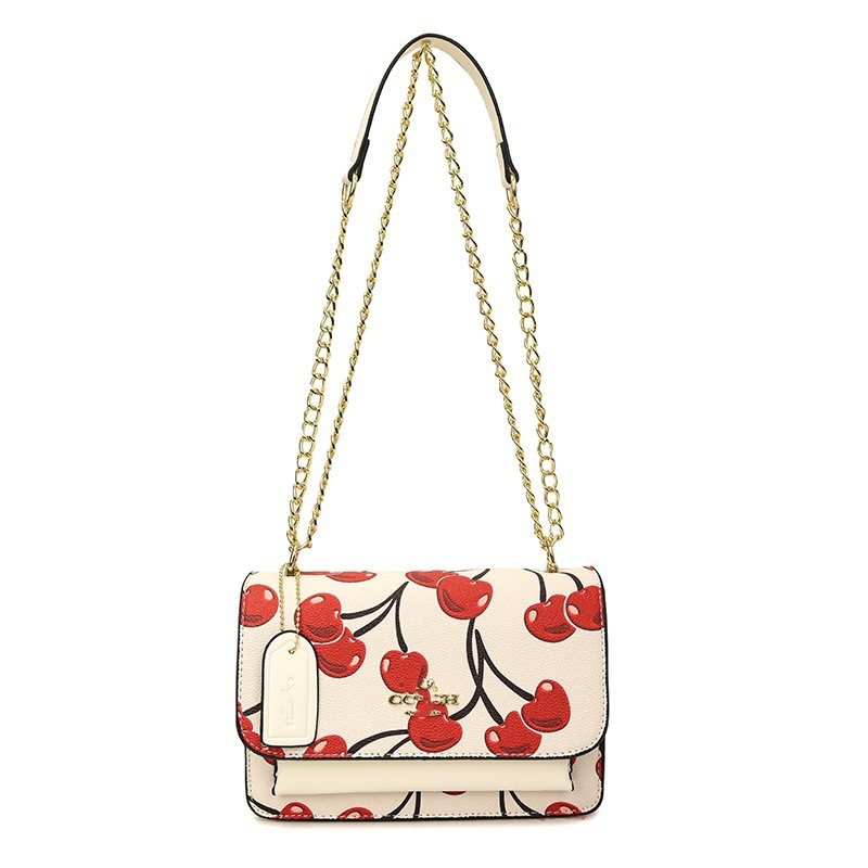 Torba s cross-border stilom, PU materijal, srcolik oblik, otvor s kapom, skriveni džep sa zatvaračem, jedna naramenica, proljeće 2025