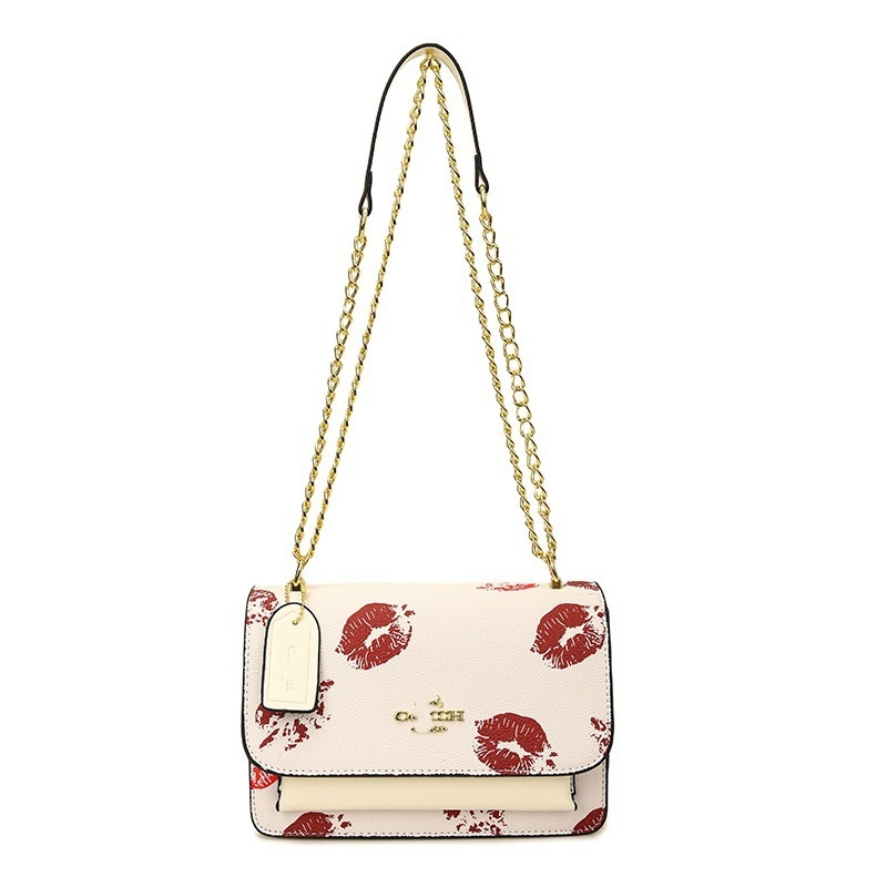 Torba s cross-border stilom, PU materijal, srcolik oblik, otvor s kapom, skriveni džep sa zatvaračem, jedna naramenica, proljeće 2025