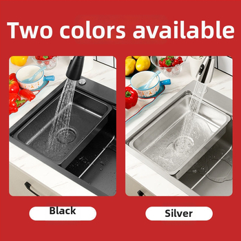 Raft pentru chiuvetă de bucătărie cu filtru, stil Nordic, certificat CUPC, model 222, oțel inoxidabil obișnuit