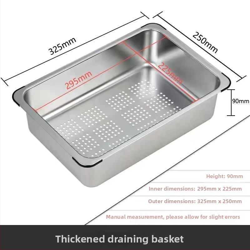 Raft pentru chiuvetă de bucătărie cu filtru, stil Nordic, certificat CUPC, model 222, oțel inoxidabil obișnuit