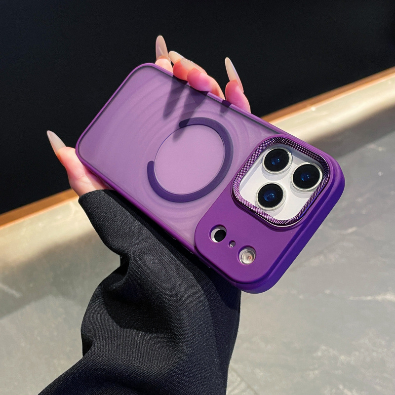 Ochranný kryt pre Apple iPhone 16 Pro Max – magnetický, proti pádu, protišmykový, minimalistický matný akryl