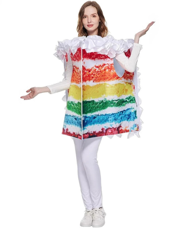 Cosplay kostim kremasto slojevite torte za žene — poliester tkanina, 90–95% poliester, proljeće 2025 izdanje, za igru animacije (18–24 godina)