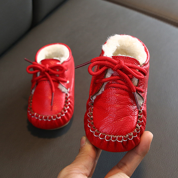 Beba zimske cipele s flis unutrašnjošću – mekana potplata, unisex, velur unutrašnjost, elastična traka, TPR potplat