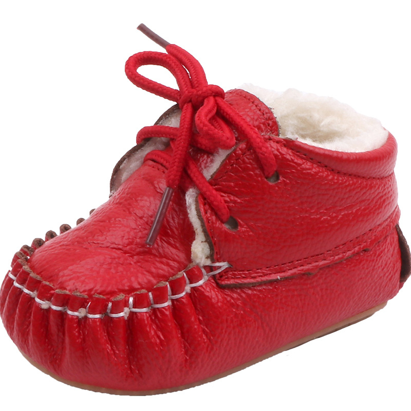 Beba zimske cipele s flis unutrašnjošću – mekana potplata, unisex, velur unutrašnjost, elastična traka, TPR potplat