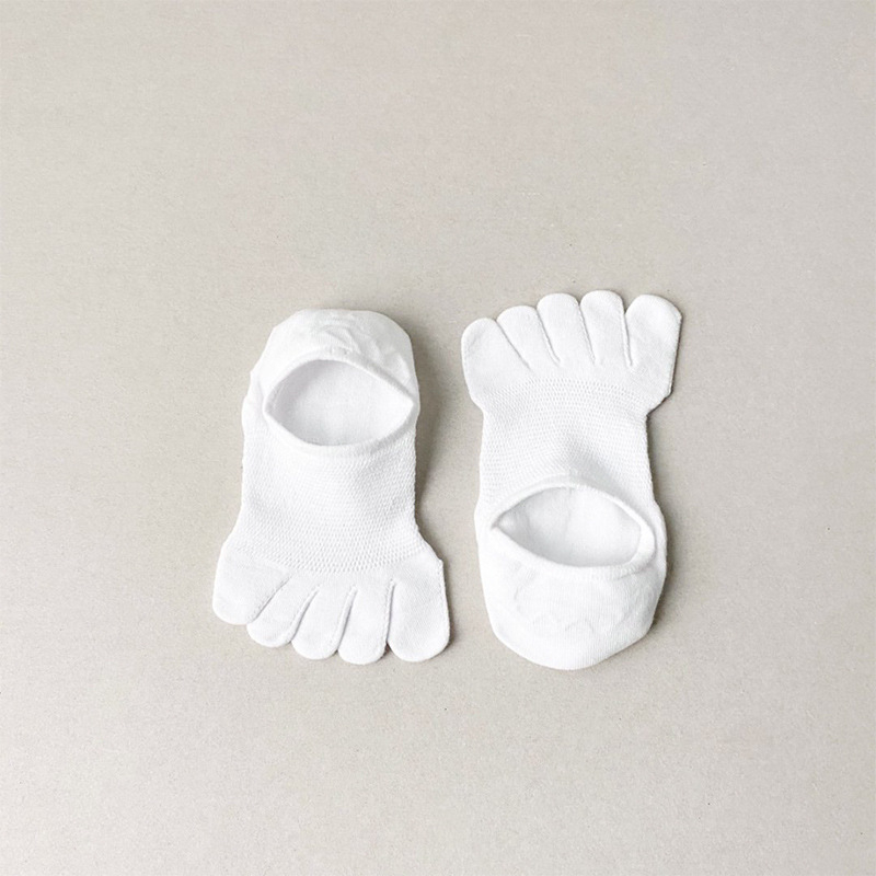 Petprstne pamučne čarape, ultra tanke, brzo suše, prozračne, nevidljive