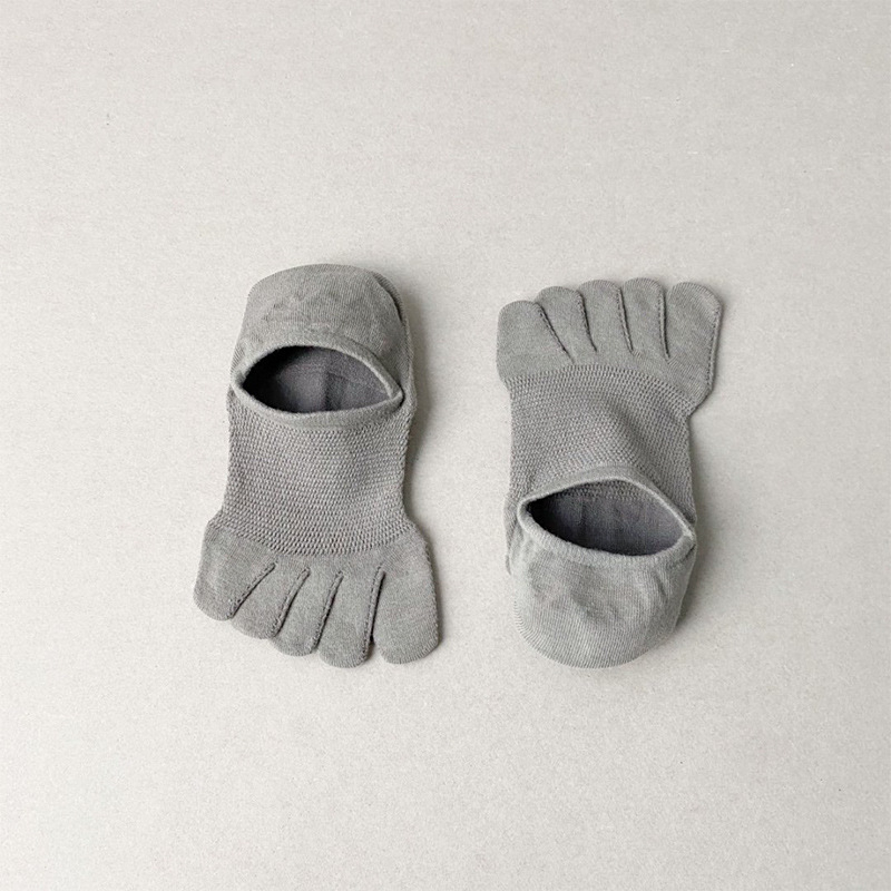 Petprstne pamučne čarape, ultra tanke, brzo suše, prozračne, nevidljive