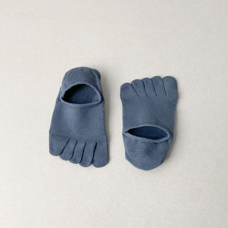 Petprstne pamučne čarape, ultra tanke, brzo suše, prozračne, nevidljive