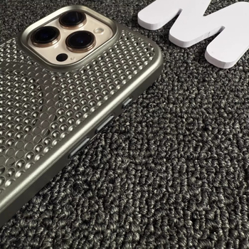 Maska za iPhone 11/12/13/14 od mat PC materijala, odvodi toplinu, otporna na padove, ugrađeni držač, magnetsko pričvršćivanje
