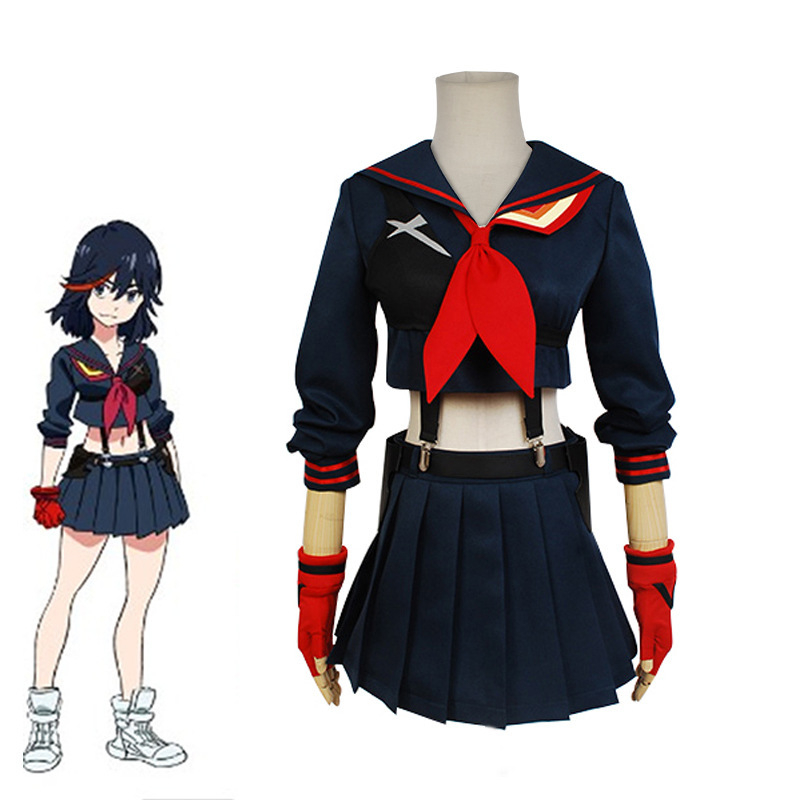 JK cosplay set sa suknjom | 95% poliester, smjesa kemijskih vlakana, jesen 2022, za anime uloge u igrama
