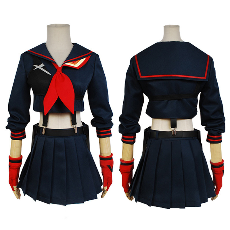JK cosplay set sa suknjom | 95% poliester, smjesa kemijskih vlakana, jesen 2022, za anime uloge u igrama