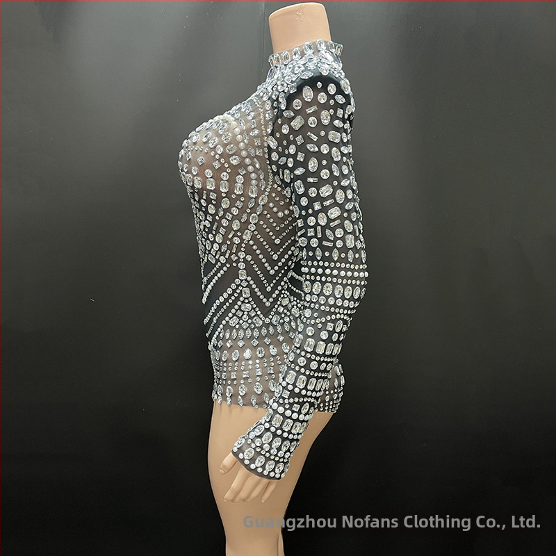 Scénický kostým – sexy štýl, street-hipster dizajn; jar 2025, Spandex >95%, NOVANCE