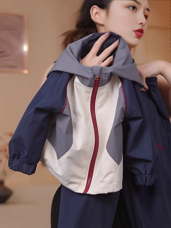 Dječji dvodijelni set jakne i hlača, unisex, Lyocell tkanina, za djecu od 3 do 8 godina, proljeće i jesen