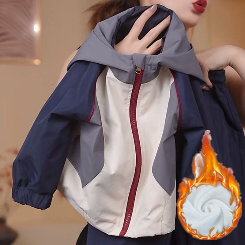 Dječji dvodijelni set jakne i hlača, unisex, Lyocell tkanina, za djecu od 3 do 8 godina, proljeće i jesen