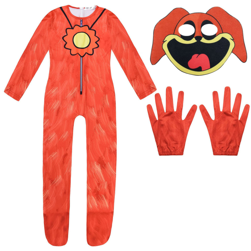 Unisex cosplay kombinezon za igranje uloga, Sleepy Cat otisak, Milk Silk tkanina, poliester, proljeće 2024, za uzrast do 17 godina
