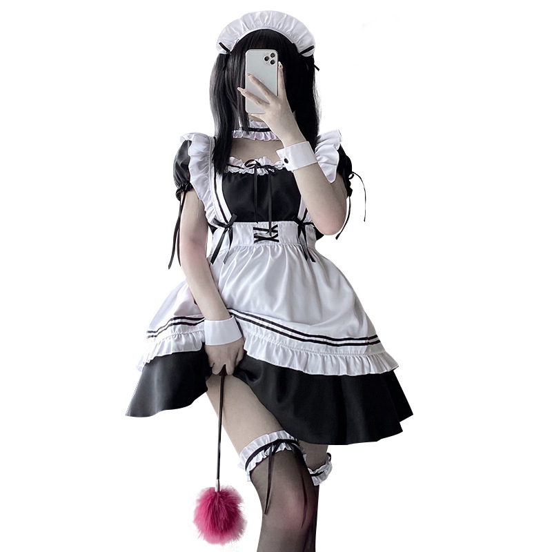Xian Yi Lolita haljina sobarice za Halloween cosplay - scenski kostim, 100% poliester, Žene 18–24