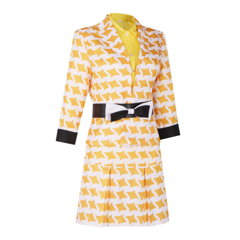 Cosplay haljina za anime igre, školski stil, poliester, glavna tkanina 70-80% poliester, sekundarna tkanina ispod 30%, za žene 18-24, proljeće 2024