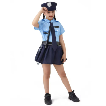 Cosplay kostim djevojčice u stilu školske uniforme za kazališne nastupe, poliesterska tkanina, šifra proizvoda 222, proljeće 2022, za uzrast do 17 godina, s naljepnicom na ovratniku