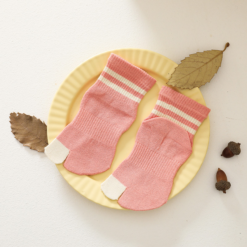 Παιδικές κάλτσες με διαχωρισμένο δάχτυλο, χωρίς ραφές, από 80% βαμβάκι, για αθλητισμό και χαλάρωση, ηλικίες 7–12 ετών