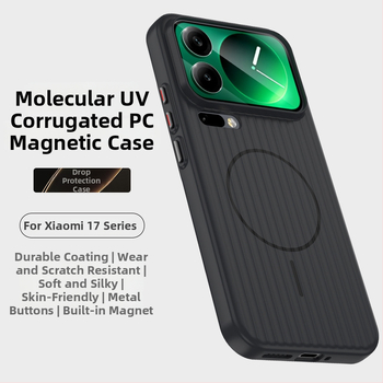 Ochranný kryt pre Xiaomi 17 Pro Max, 15 a 13 – matný povrch, odolný proti nárazom, odvádzanie tepla, magnetické prichytenie, protišmykový dizajn