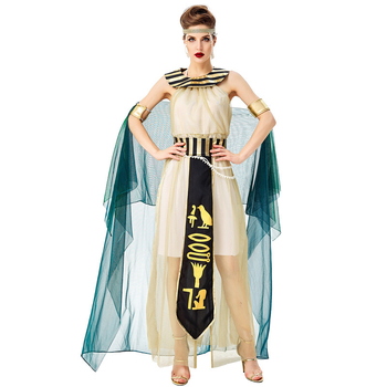 Cosplay kostim Cleopatra – egipatska božica za scensku izvedbu, ženski, mrežasti materijal (mesh), glavni materijal: spandeks (<30%), proljeće 2022 izdanje