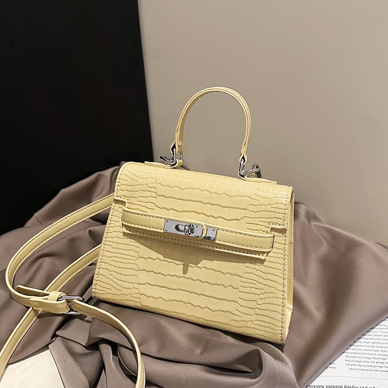 PU torba preko tijela s kamenim uzorkom, horizontalni kvadratni oblik, magnetno zatvaranje, unutarnje pretince za telefon i ID s laminiranim džepom na zip