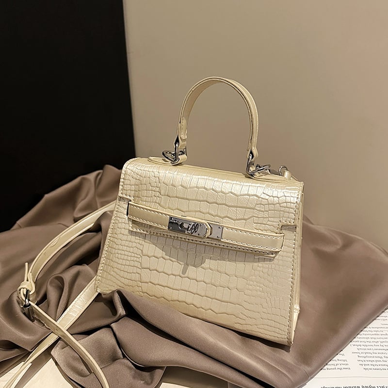 PU torba preko tijela s kamenim uzorkom, horizontalni kvadratni oblik, magnetno zatvaranje, unutarnje pretince za telefon i ID s laminiranim džepom na zip