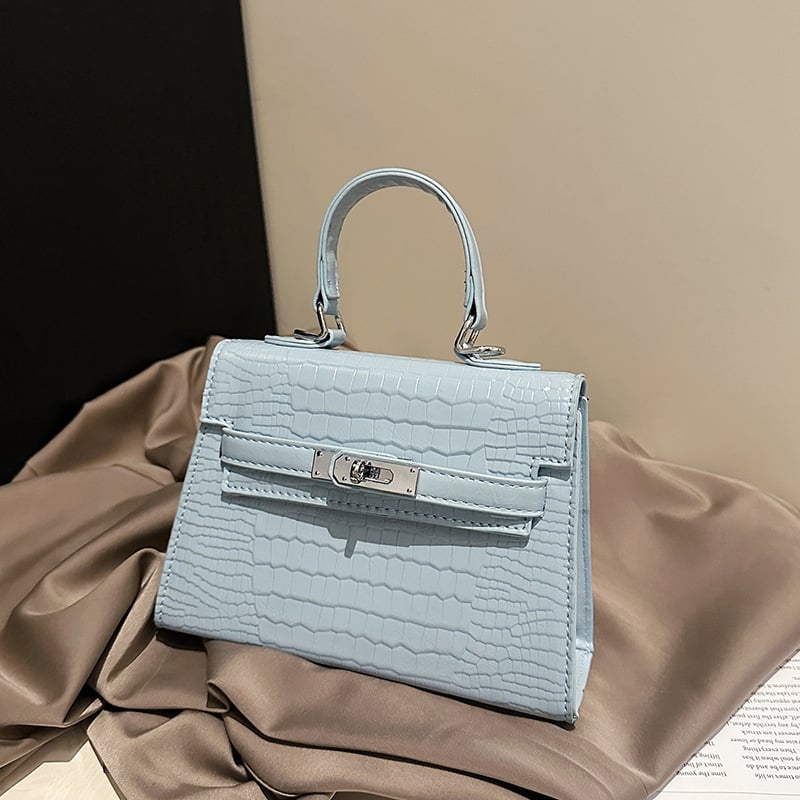 PU torba preko tijela s kamenim uzorkom, horizontalni kvadratni oblik, magnetno zatvaranje, unutarnje pretince za telefon i ID s laminiranim džepom na zip