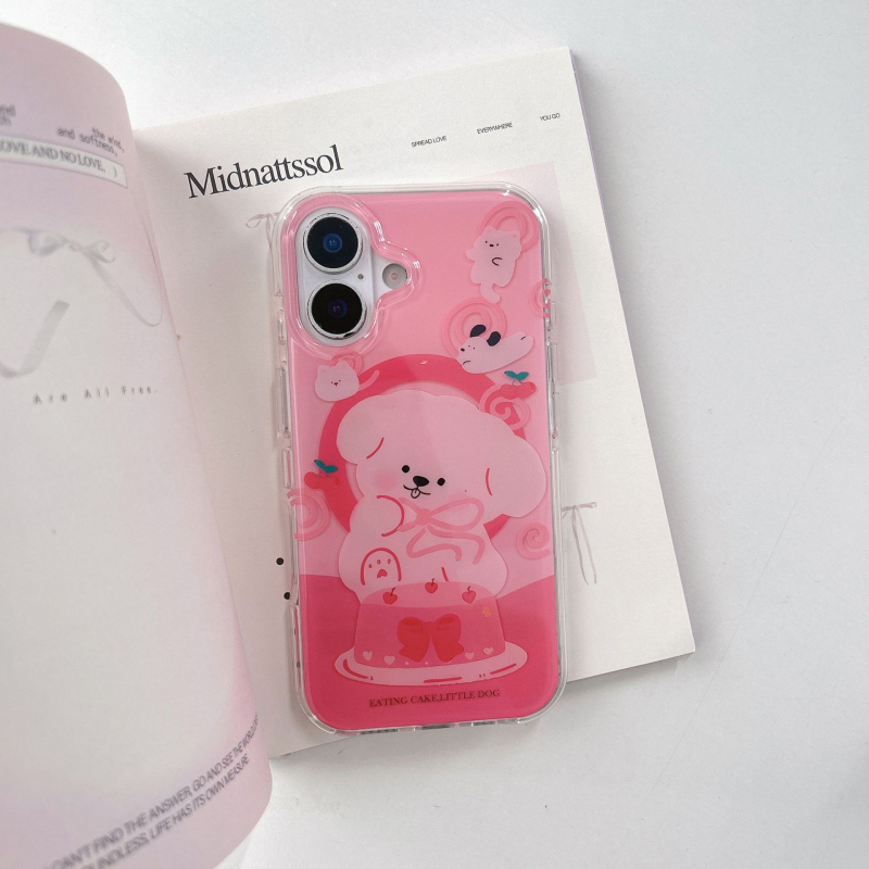 TPU stražnja maska za iPhone 17 seriju s dvostrukim ispisom, magnetska kompatibilnost, otporan na udarce dizajn