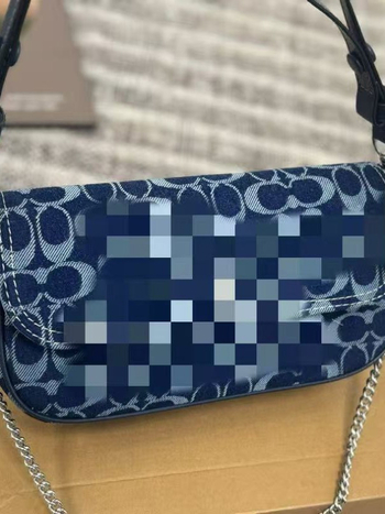 Brook flap baguette torbica od kravljeg koža s kapom, dvostruka remenica preko ramena sa lancem, poliester podstava, unutarnja džep sa zipom, ljeto 2025