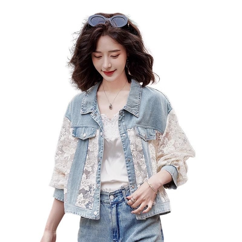 Дамско яке от полиестер със свободна кройка, лантерни ръкави и поло яка, дължина 50–65 см (80–90% полиестер)