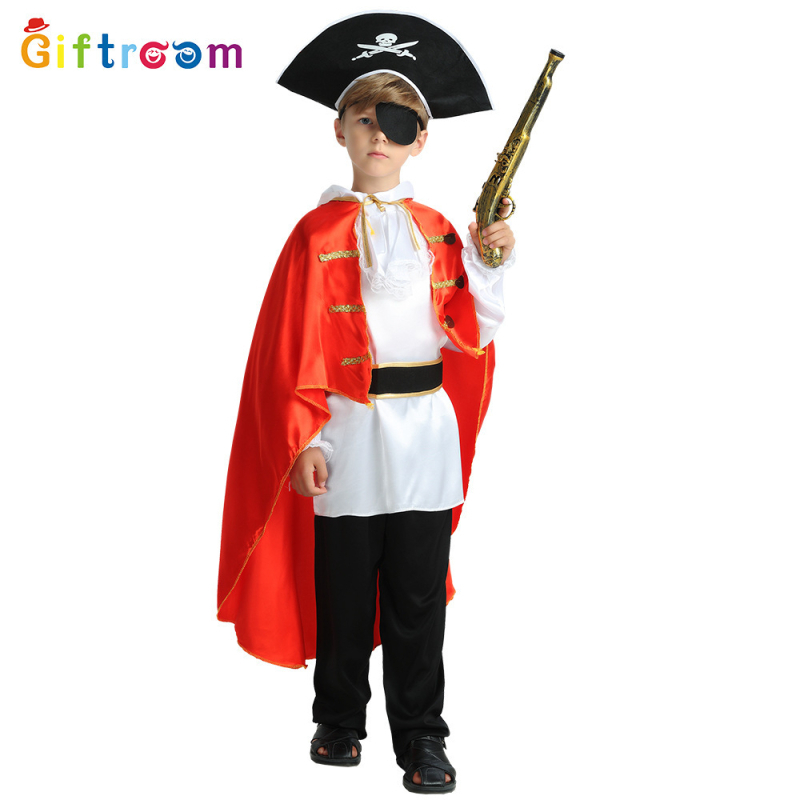 Giftroom Dječji piratski kostim za scenu, poliester, za dječake do 17 godina
