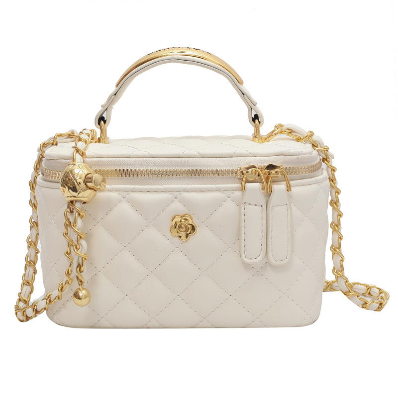 Harmanth PU crossbody torba, horizontalni kvadratni oblik, zatvarač, poliester podstava, s jednom naramenicom