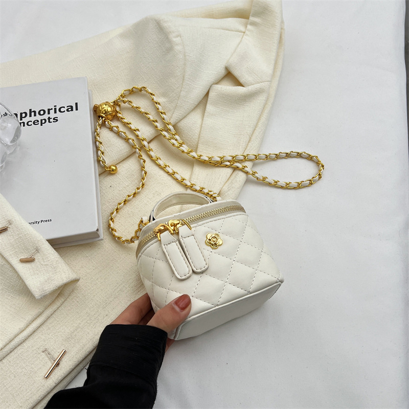 Harmanth PU crossbody torba, horizontalni kvadratni oblik, zatvarač, poliester podstava, s jednom naramenicom