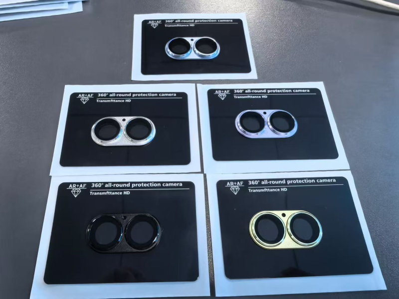 Закалено стъкло за леща за iPhone 17 Pro Max — броня от метална текстура, интегриран защитен филм, удароустойчиво и устойчиво на падане