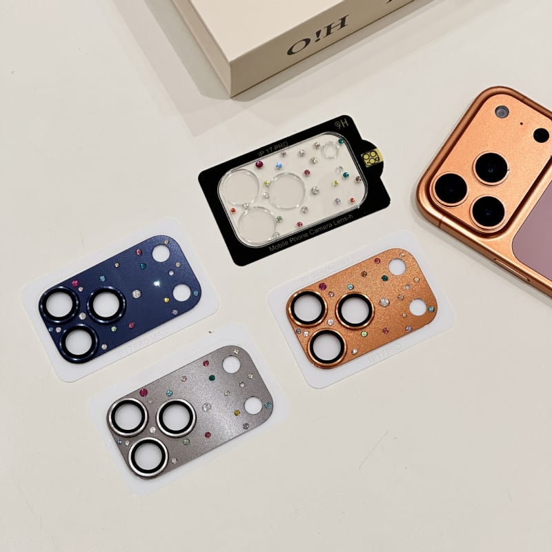 Филм за обектива на iPhone 17 Pro Max – алуминиев сплав, матиран, HD, анти надраскване, анти отпечатъци